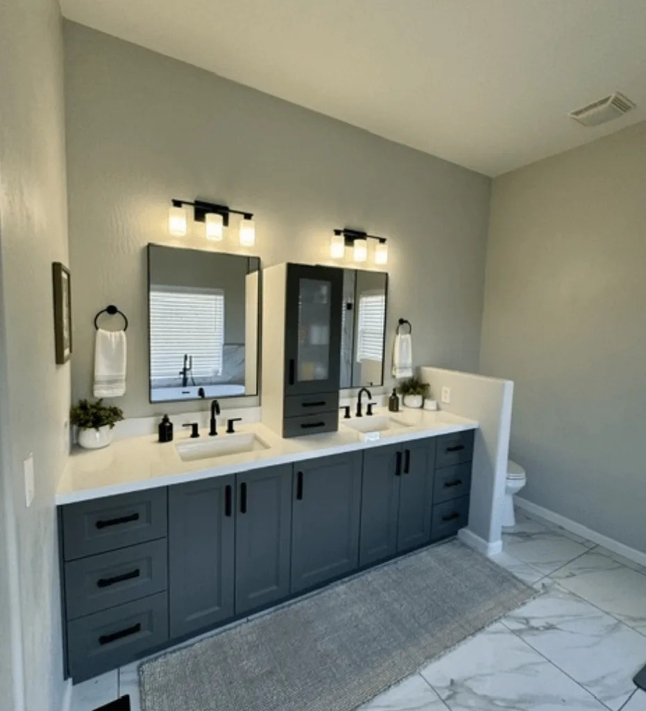 custom bathroom prescott pinnacle construction